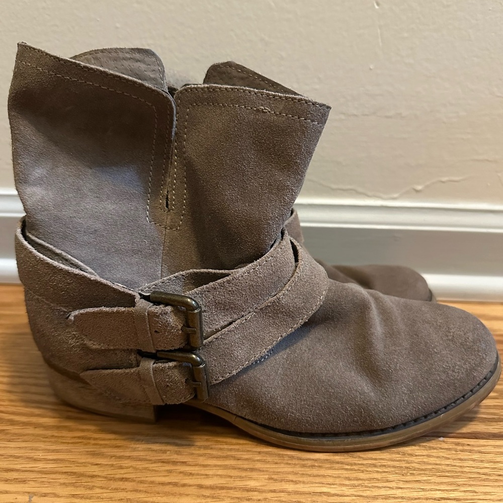 Suede Ankle Boots